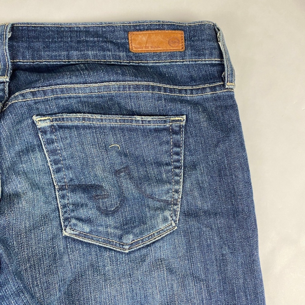 AG The Tomboy Relaxed Straight Crop Jeans Women's 28 Blue - Picture 4 of 14